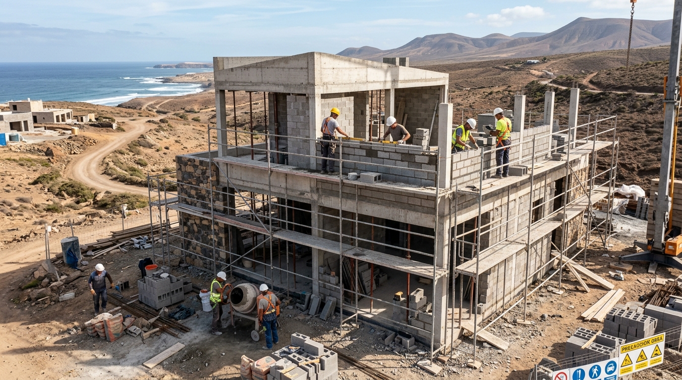 Construcción de Casas y Albañilería FTV Fuerteventura